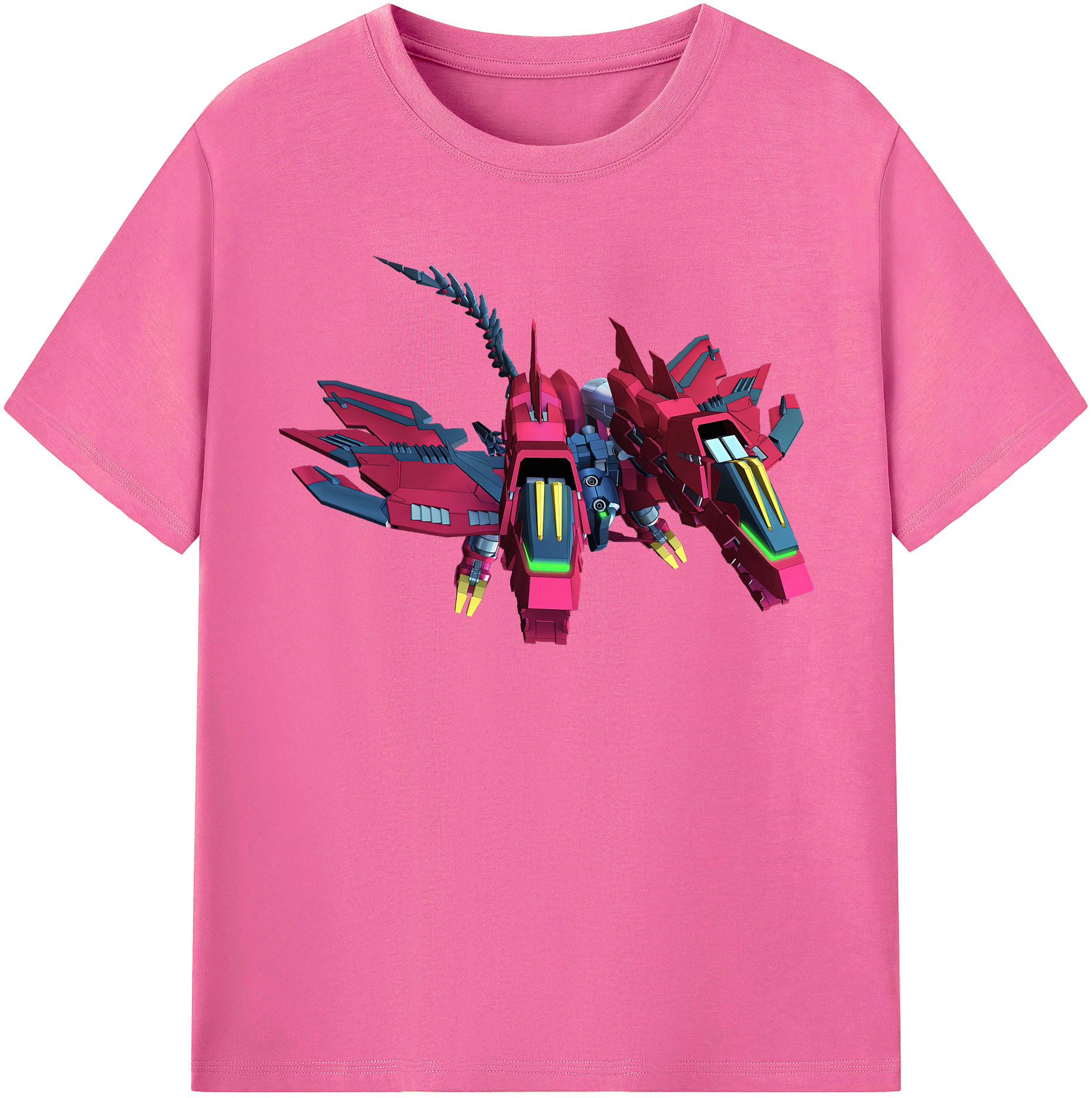 （画像用） 機動戦士ガンダム Mobile Suit Gundam レディースカジュアルプリントTシャツ（綿100％）